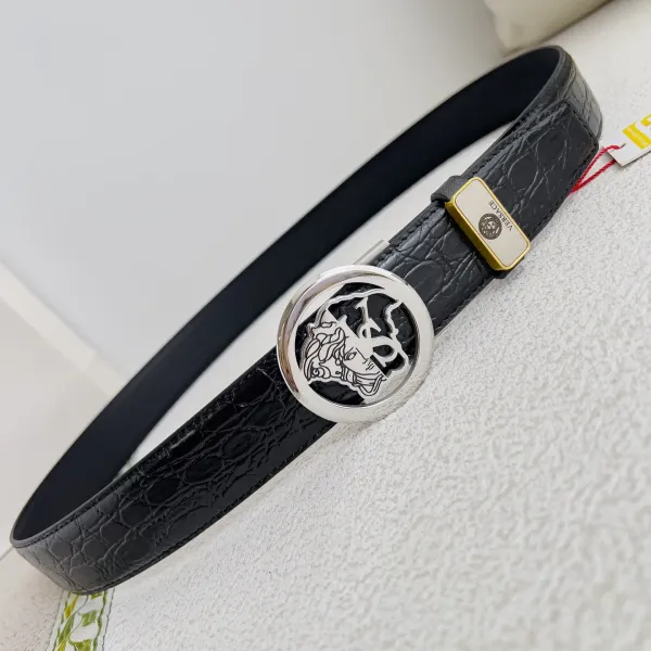 【VERSACE】(ヴェルサーチ) 3.5cmベルト メンズ 240903 【VERSACE】(ヴェルサーチ) 3.5cmベルト メンズ 240903