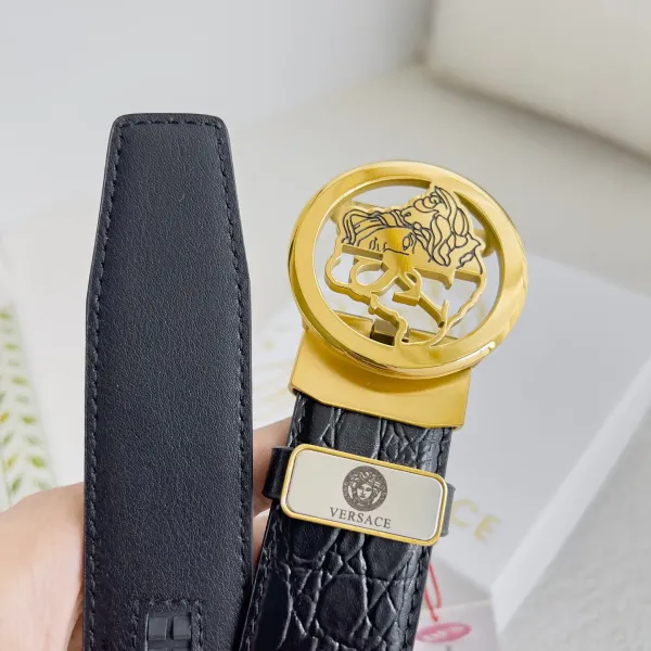 【VERSACE】(ヴェルサーチ) 3.5cmベルト メンズ 240903 【VERSACE】(ヴェルサーチ) 3.5cmベルト メンズ 240903