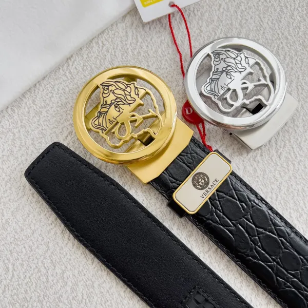 【VERSACE】(ヴェルサーチ) 3.5cmベルト メンズ 240903 【VERSACE】(ヴェルサーチ) 3.5cmベルト メンズ 240903