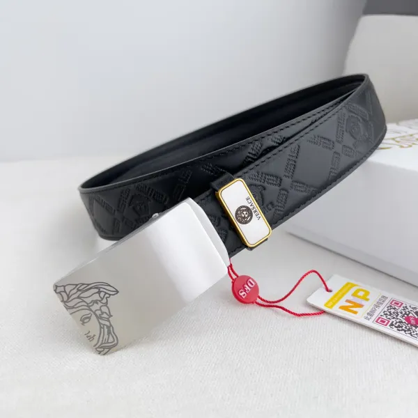 【VERSACE】(ヴェルサーチ) 3.5cmベルト メンズ 240903 【VERSACE】(ヴェルサーチ) 3.5cmベルト メンズ 240903