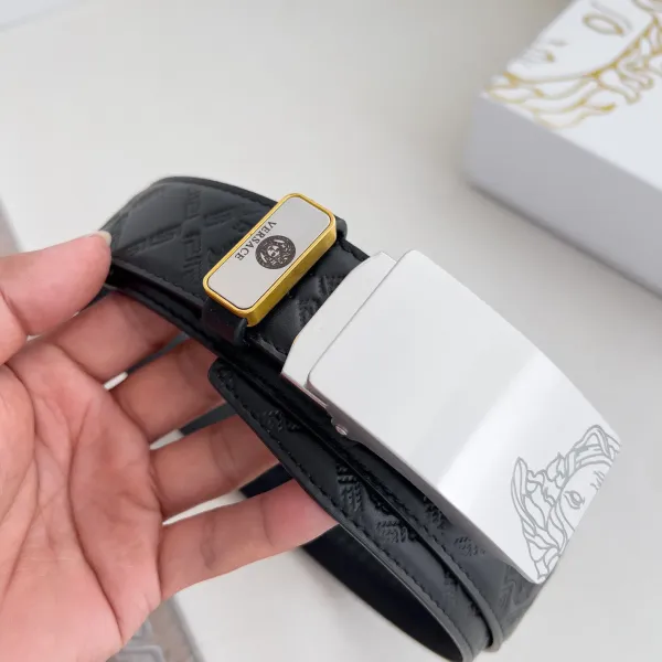 【VERSACE】(ヴェルサーチ) 3.5cmベルト メンズ 240903 【VERSACE】(ヴェルサーチ) 3.5cmベルト メンズ 240903