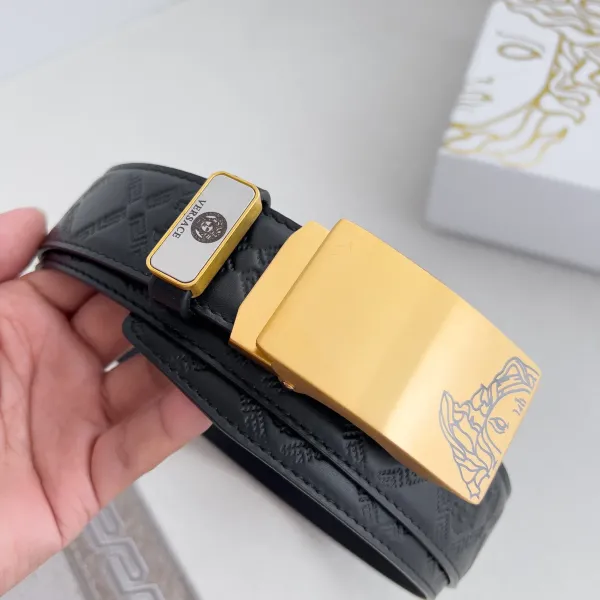 【VERSACE】(ヴェルサーチ) 3.5cmベルト メンズ 240903 【VERSACE】(ヴェルサーチ) 3.5cmベルト メンズ 240903