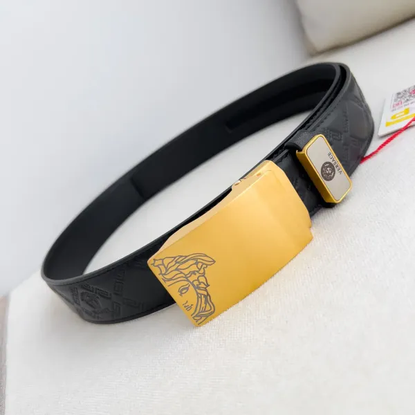 【VERSACE】(ヴェルサーチ) 3.5cmベルト メンズ 240903 【VERSACE】(ヴェルサーチ) 3.5cmベルト メンズ 240903