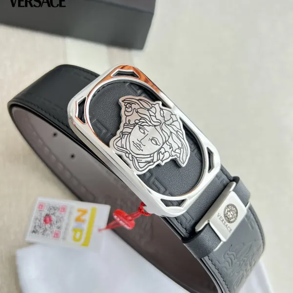 【VERSACE】(ヴェルサーチ) 3.8cmベルト メンズ 240903 【VERSACE】(ヴェルサーチ) 3.8cmベルト メンズ 240903