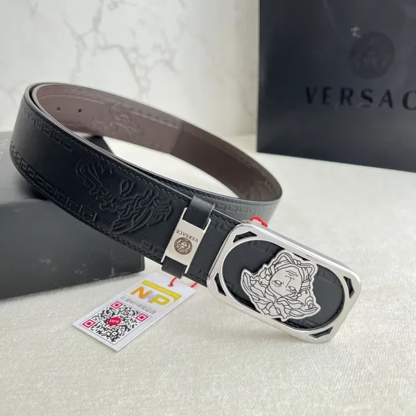 【VERSACE】(ヴェルサーチ) 3.8cmベルト メンズ 240903 【VERSACE】(ヴェルサーチ) 3.8cmベルト メンズ 240903