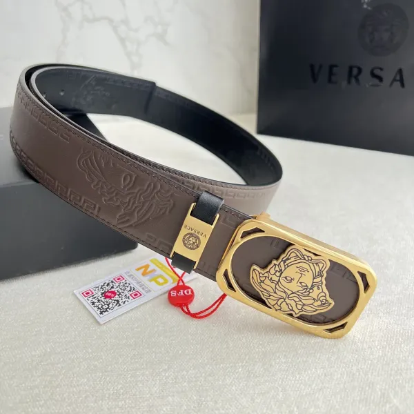 【VERSACE】(ヴェルサーチ) 3.8cmベルト メンズ 240903 【VERSACE】(ヴェルサーチ) 3.8cmベルト メンズ 240903