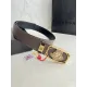 【VERSACE】(ヴェルサーチ) 3.8cmベルト メンズ 240903 【VERSACE】(ヴェルサーチ) 3.8cmベルト メンズ 240903