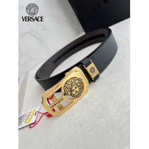 【VERSACE】(ヴェルサーチ) 3.8cmベルト メンズ 240903 【VERSACE】(ヴェルサーチ) 3.8cmベルト メンズ 240903