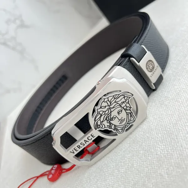 【VERSACE】(ヴェルサーチ) 3.8cmベルト メンズ 240903 【VERSACE】(ヴェルサーチ) 3.8cmベルト メンズ 240903
