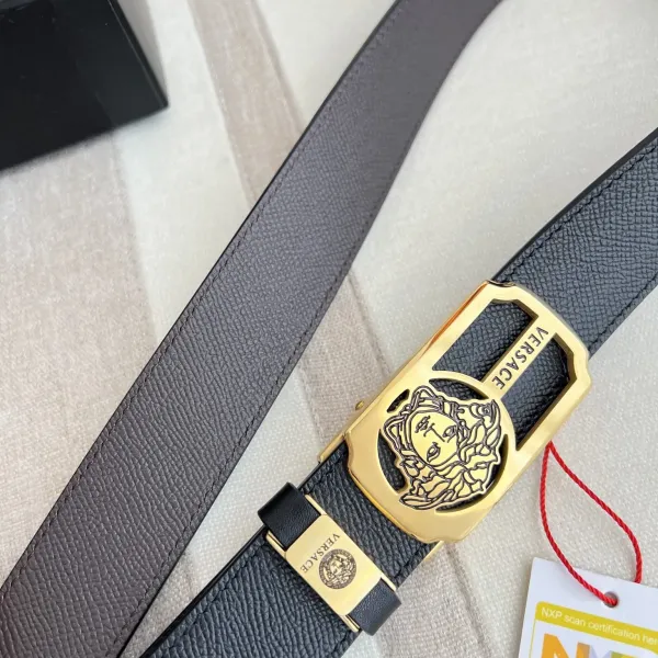【VERSACE】(ヴェルサーチ) 3.8cmベルト メンズ 240903 【VERSACE】(ヴェルサーチ) 3.8cmベルト メンズ 240903