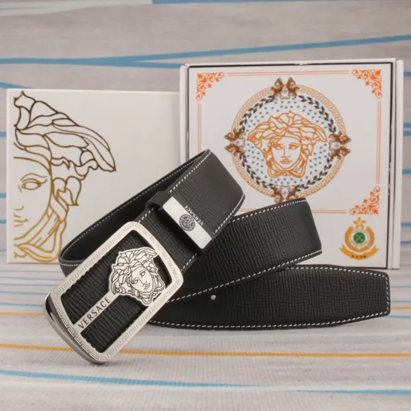 【VERSACE】(ヴェルサーチ) 3.8cmベルト メンズ 240903 【VERSACE】(ヴェルサーチ) 3.8cmベルト メンズ 240903