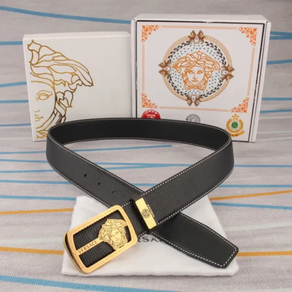 【VERSACE】(ヴェルサーチ) 3.8cmベルト メンズ 240903 【VERSACE】(ヴェルサーチ) 3.8cmベルト メンズ 240903