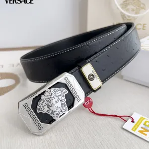 【VERSACE】(ヴェルサーチ) 3.5cmベルト メンズ 240903