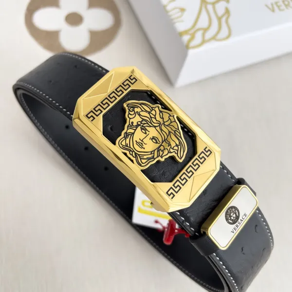 【VERSACE】(ヴェルサーチ) 3.5cmベルト メンズ 240903 【VERSACE】(ヴェルサーチ) 3.5cmベルト メンズ 240903