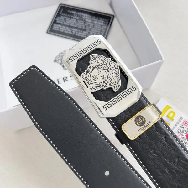 【VERSACE】(ヴェルサーチ) 3.5cmベルト メンズ 240903 【VERSACE】(ヴェルサーチ) 3.5cmベルト メンズ 240903
