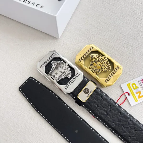 【VERSACE】(ヴェルサーチ) 3.5cmベルト メンズ 240903 【VERSACE】(ヴェルサーチ) 3.5cmベルト メンズ 240903