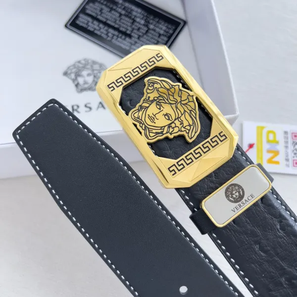 【VERSACE】(ヴェルサーチ) 3.5cmベルト メンズ 240903 【VERSACE】(ヴェルサーチ) 3.5cmベルト メンズ 240903