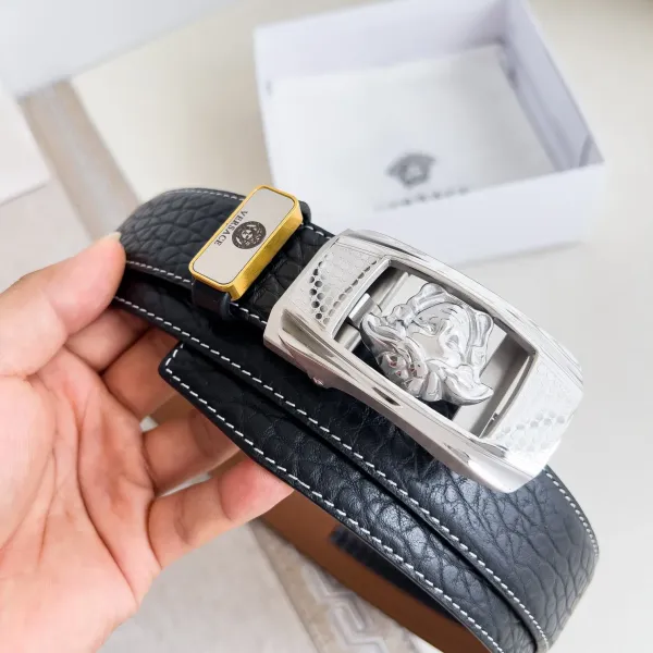 【VERSACE】(ヴェルサーチ) 3.5cmベルト メンズ 240903 【VERSACE】(ヴェルサーチ) 3.5cmベルト メンズ 240903