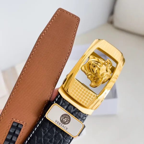 【VERSACE】(ヴェルサーチ) 3.5cmベルト メンズ 240903 【VERSACE】(ヴェルサーチ) 3.5cmベルト メンズ 240903