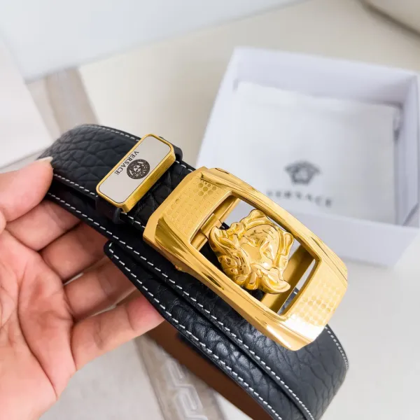 【VERSACE】(ヴェルサーチ) 3.5cmベルト メンズ 240903 【VERSACE】(ヴェルサーチ) 3.5cmベルト メンズ 240903
