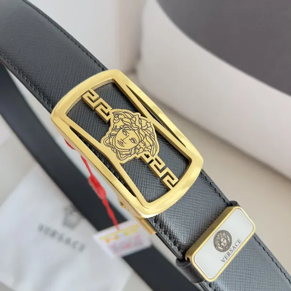 【VERSACE】(ヴェルサーチ) 3.5cmベルト メンズ 24706 【VERSACE】(ヴェルサーチ) 3.5cmベルト メンズ 24706