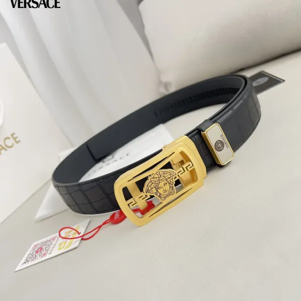 【VERSACE】(ヴェルサーチ) 3.5cmベルト メンズ 24706 【VERSACE】(ヴェルサーチ) 3.5cmベルト メンズ 24706