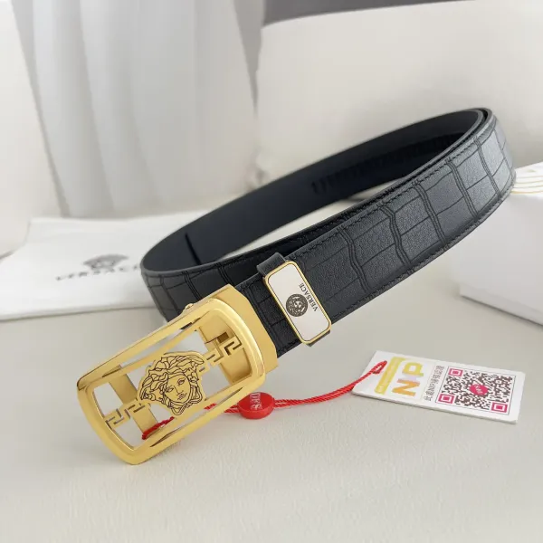 【VERSACE】(ヴェルサーチ) 3.5cmベルト メンズ 24706 【VERSACE】(ヴェルサーチ) 3.5cmベルト メンズ 24706