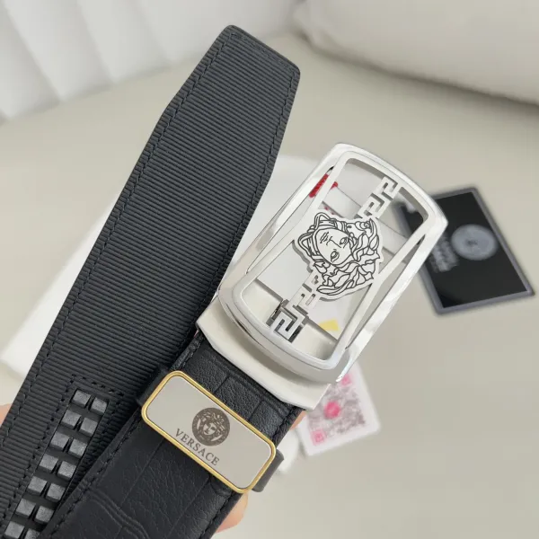 【VERSACE】(ヴェルサーチ) 3.5cmベルト メンズ 24706 【VERSACE】(ヴェルサーチ) 3.5cmベルト メンズ 24706