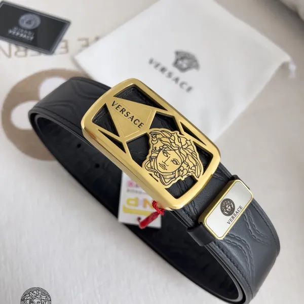 【VERSACE】(ヴェルサーチ) 3.8cmベルト メンズ 24706 【VERSACE】(ヴェルサーチ) 3.8cmベルト メンズ 24706