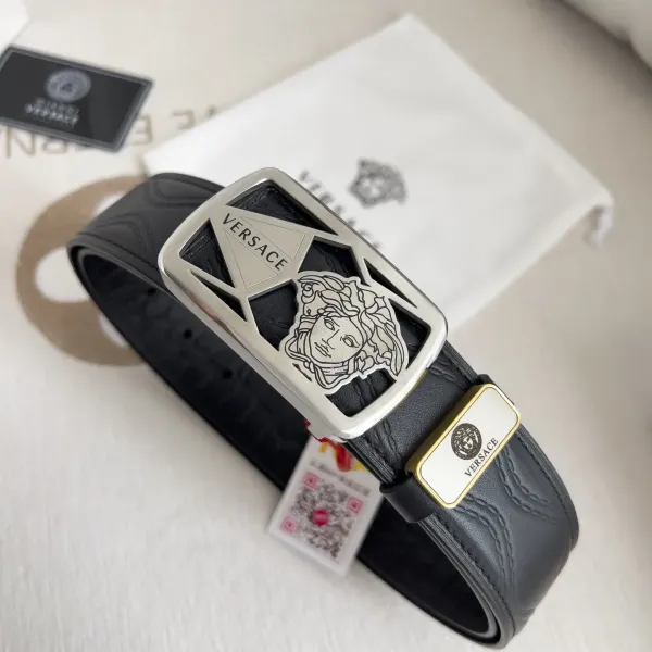 【VERSACE】(ヴェルサーチ) 3.8cmベルト メンズ 24706 【VERSACE】(ヴェルサーチ) 3.8cmベルト メンズ 24706