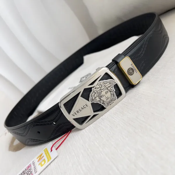【VERSACE】(ヴェルサーチ) 3.8cmベルト メンズ 24706 【VERSACE】(ヴェルサーチ) 3.8cmベルト メンズ 24706