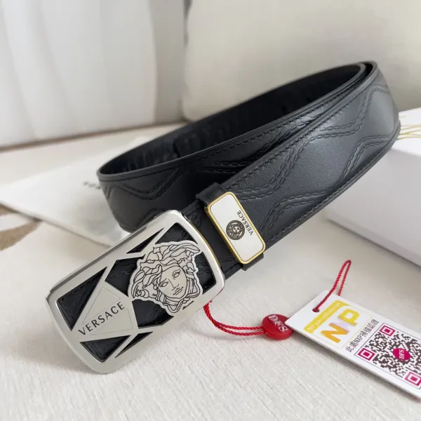 【VERSACE】(ヴェルサーチ) 3.8cmベルト メンズ 24706 【VERSACE】(ヴェルサーチ) 3.8cmベルト メンズ 24706