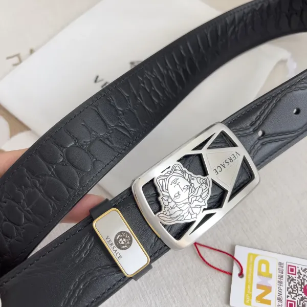 【VERSACE】(ヴェルサーチ) 3.8cmベルト メンズ 24706 【VERSACE】(ヴェルサーチ) 3.8cmベルト メンズ 24706