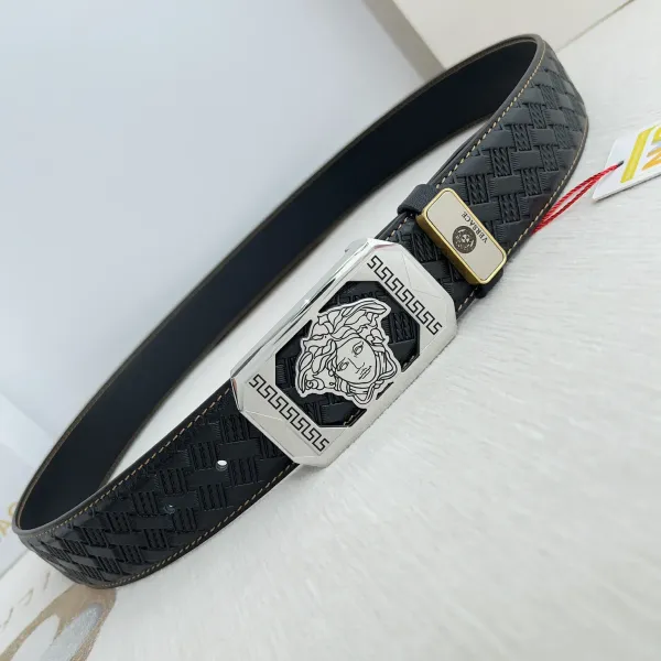 【VERSACE】(ヴェルサーチ) 3.8cmベルト メンズ 24706 【VERSACE】(ヴェルサーチ) 3.8cmベルト メンズ 24706