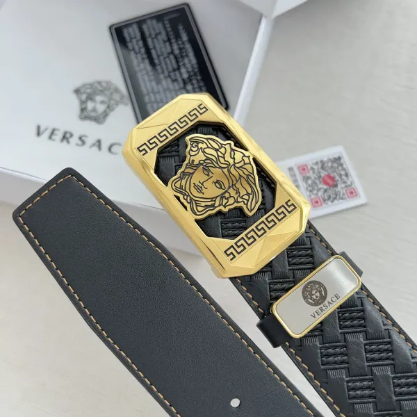 【VERSACE】(ヴェルサーチ) 3.8cmベルト メンズ 24706 【VERSACE】(ヴェルサーチ) 3.8cmベルト メンズ 24706