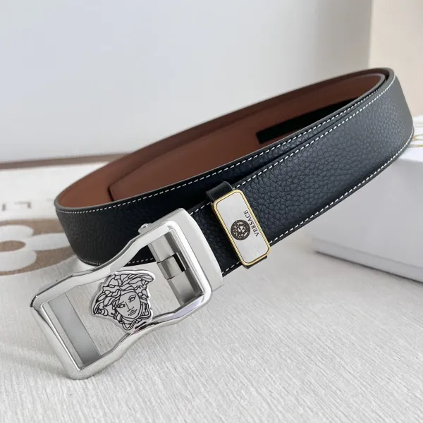 【VERSACE】(ヴェルサーチ) 3.5cmベルト メンズ 24706