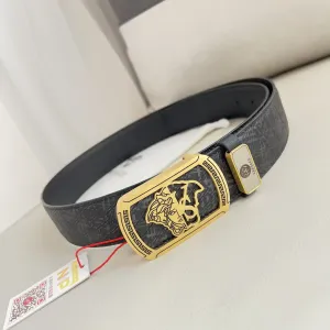 【VERSACE】(ヴェルサーチ) 3.8cmベルト メンズ 24706