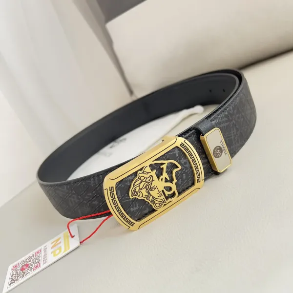 【VERSACE】(ヴェルサーチ) 3.8cmベルト メンズ 24706 【VERSACE】(ヴェルサーチ) 3.8cmベルト メンズ 24706