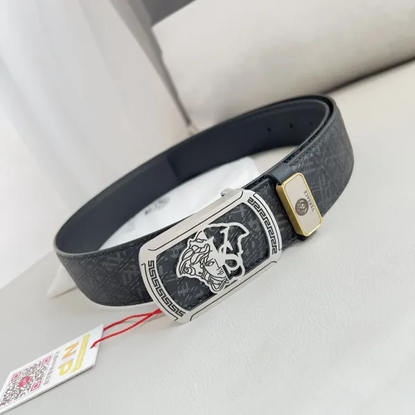 【VERSACE】(ヴェルサーチ) 3.8cmベルト メンズ 24706 【VERSACE】(ヴェルサーチ) 3.8cmベルト メンズ 24706
