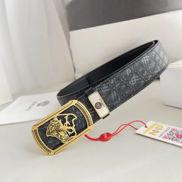 【VERSACE】(ヴェルサーチ) 3.8cmベルト メンズ 24706 【VERSACE】(ヴェルサーチ) 3.8cmベルト メンズ 24706