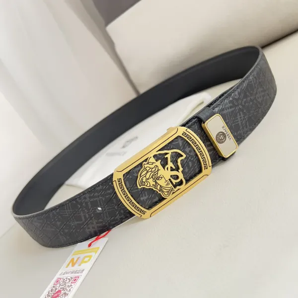【VERSACE】(ヴェルサーチ) 3.8cmベルト メンズ 24706 【VERSACE】(ヴェルサーチ) 3.8cmベルト メンズ 24706