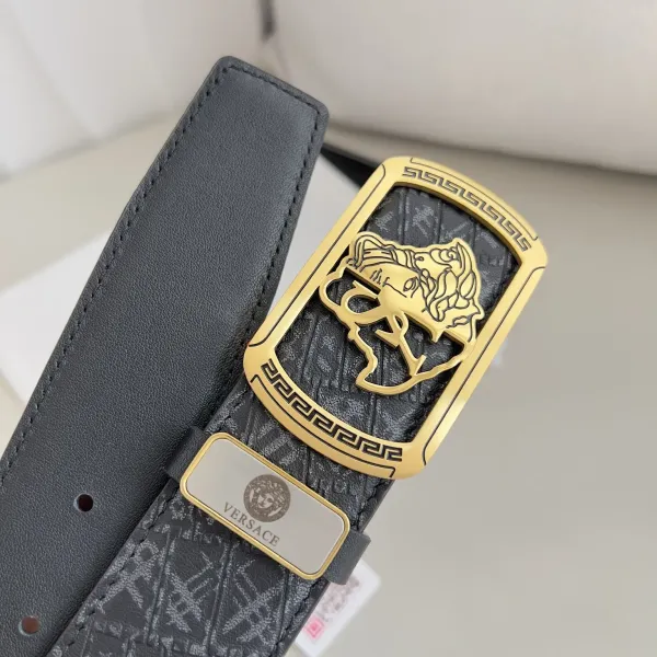 【VERSACE】(ヴェルサーチ) 3.8cmベルト メンズ 24706 【VERSACE】(ヴェルサーチ) 3.8cmベルト メンズ 24706