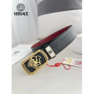 【VERSACE】(ヴェルサーチ) 3.8cmベルト メンズ 【VERSACE】(ヴェルサーチ) 3.8cmベルト メンズ