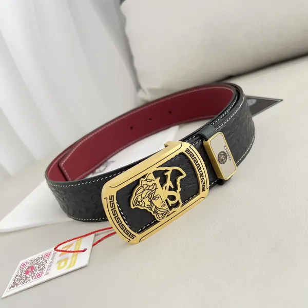 【VERSACE】(ヴェルサーチ) 3.8cmベルト メンズ 【VERSACE】(ヴェルサーチ) 3.8cmベルト メンズ