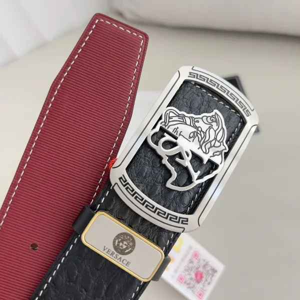 【VERSACE】(ヴェルサーチ) 3.8cmベルト メンズ 【VERSACE】(ヴェルサーチ) 3.8cmベルト メンズ
