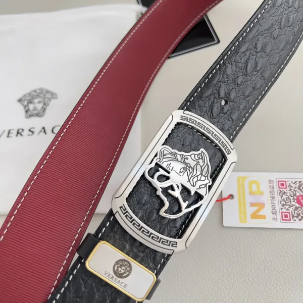 【VERSACE】(ヴェルサーチ) 3.8cmベルト メンズ 【VERSACE】(ヴェルサーチ) 3.8cmベルト メンズ