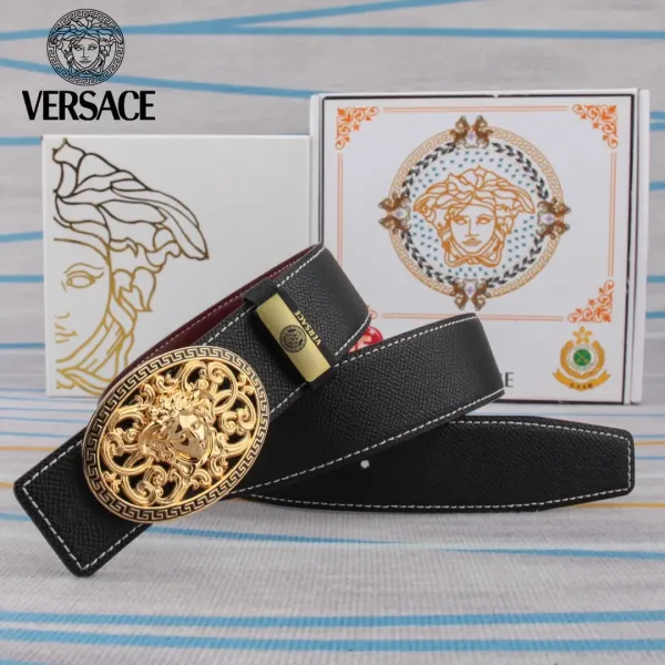 【VERSACE】(ヴェルサーチ) 3.8cmベルト メンズ 【VERSACE】(ヴェルサーチ) 3.8cmベルト メンズ