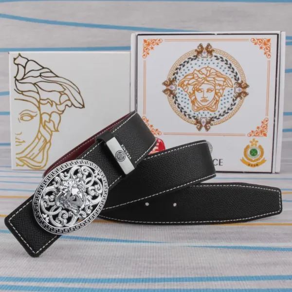 【VERSACE】(ヴェルサーチ) 3.8cmベルト メンズ 【VERSACE】(ヴェルサーチ) 3.8cmベルト メンズ