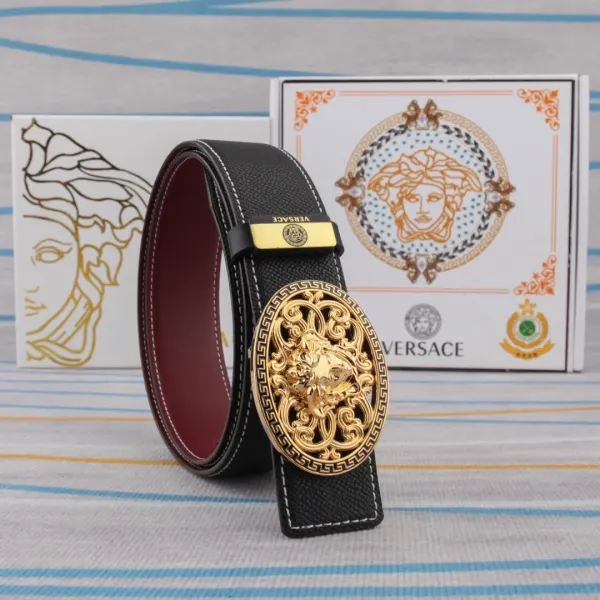 【VERSACE】(ヴェルサーチ) 3.8cmベルト メンズ 【VERSACE】(ヴェルサーチ) 3.8cmベルト メンズ