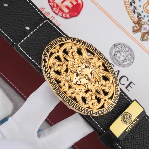 【VERSACE】(ヴェルサーチ) 3.8cmベルト メンズ 【VERSACE】(ヴェルサーチ) 3.8cmベルト メンズ
